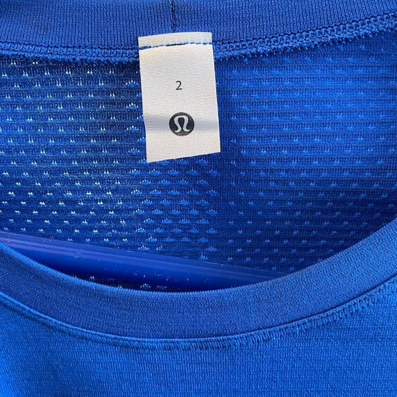 lululemon athletica Blue Long Sleeve Tee - Picture 2 of 4